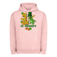 Pigment Salmon my first st. patricks day Urban Hoodie - FaDigitalArtStudio