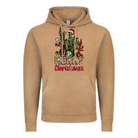 Vintage Camel merry christmas cactus western Vintage Hoodie - BarkalooDesign