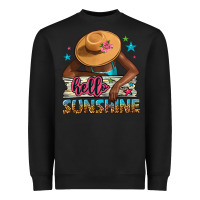 Black hello sunshine Heavyweight Sweatshirt - NancyCooperArtShop