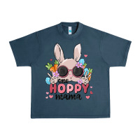Midnight Navy one hoppy mama Urban Heavy Tee - MaliasSmallBusiness