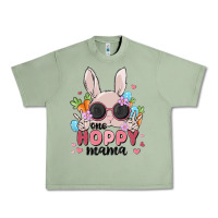 Oil Green one hoppy mama Urban Heavy Tee - MaliasSmallBusiness