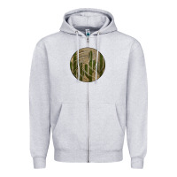 Heather Grey Old Cactus Vintage Volleyball Zipper Hoodie - Bettercallsaul