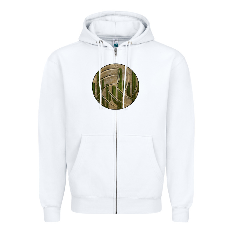 Old Cactus Vintage Volleyball Zipper Hoodie by Bettercallsaul | Teevron