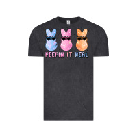 Vintage Black peepin it real easter glitter Vintage Tee - MaliasSmallBusiness