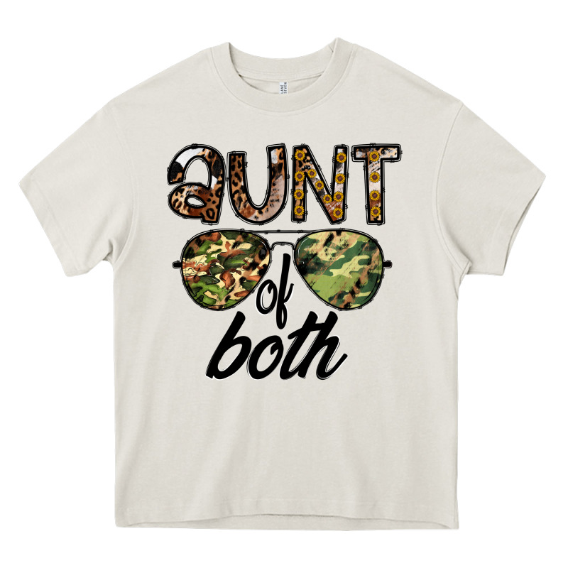 Aunt Of Both Heavy Core Tee by CowhideDigitalArt | Teevron