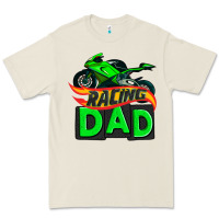 Bone racing dad with racing motorcycle Premium Tee - AdoDesignShop