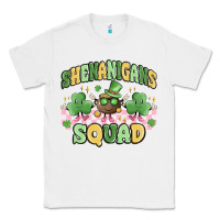 White shenanigans squad Classic Tee - MaliasSmallBusiness