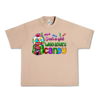 Burro just a girl who loves candy Urban Heavy Tee - AdoDesignShop