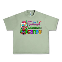 Just A Girl Who Loves Candy Urban Heavy Tee | Teevron
