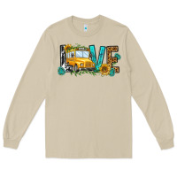 Mushroom school bus love Long Sleeve Tee - NancyCooperArtShop