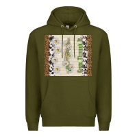 Army Green grow through it Premium Hoodie - TumblerDesignByShophia