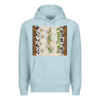 Blue Mist grow through it Premium Hoodie - TumblerDesignByShophia