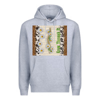 Heather Grey grow through it Premium Hoodie - TumblerDesignByShophia