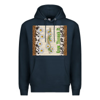 Navy grow through it Premium Hoodie - TumblerDesignByShophia