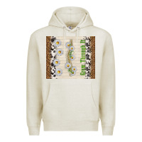 Oatmeal Heather grow through it Premium Hoodie - TumblerDesignByShophia