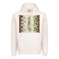 Pale Pink grow through it Premium Hoodie - TumblerDesignByShophia