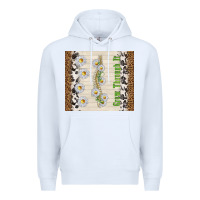White grow through it Premium Hoodie - TumblerDesignByShophia