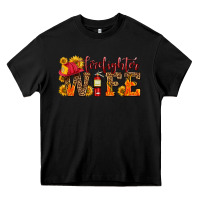 Black firefighter wife with hat sunflowers Heavy Core Tee - HRA Design Shop