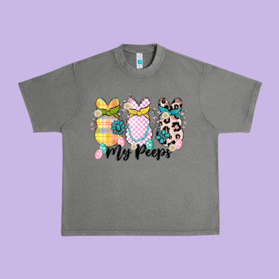 My Peeps Urban Heavy Tee Designed By Maliassmallbusiness