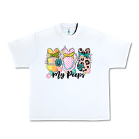 White my peeps Urban Heavy Tee - MaliasSmallBusiness