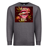 Charcoal Heather flower girl Premium Sweatshirt - TumblerDesignByShophia