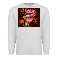 Dove Grey flower girl Premium Sweatshirt - TumblerDesignByShophia
