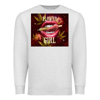 Oatmeal Heather flower girl Premium Sweatshirt - TumblerDesignByShophia