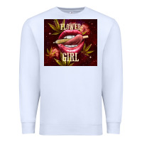 White flower girl Premium Sweatshirt - TumblerDesignByShophia