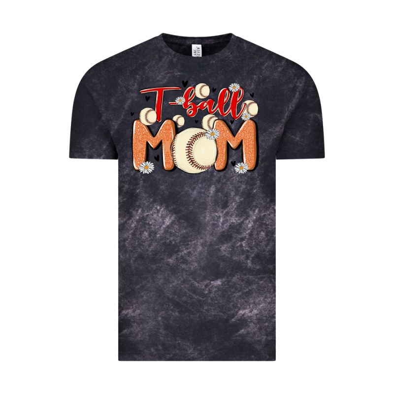 T Ball Mom Vintage Tee by MaliasSmallBusiness | Teevron