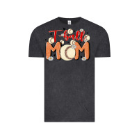 Vintage Black t ball mom Vintage Tee - MaliasSmallBusiness