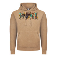 Vintage Coffee Western mini black highland calf Vintage Hoodie - RanaPortraitStore