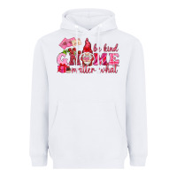 White Be kind gnome matter what Valentine's Day Heavyweight Hoodie - HowdyJamesFarm