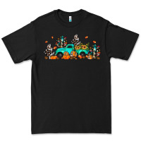 Black fall cactus pumpkin truck Premium Tee - JahusDesignShop