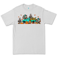 Dove Grey fall cactus pumpkin truck Premium Tee - JahusDesignShop