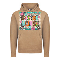 Vintage Coffee easter nurse Vintage Hoodie - NancyCooperArtShop