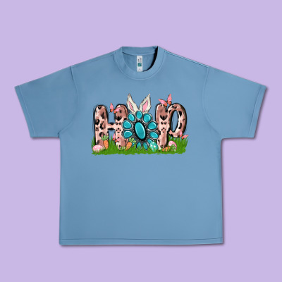 Hop Rabbit Urban Heavy Tee Designed By Maliassmallbusiness