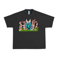 Pigment Black hop rabbit Urban Heavy Tee - MaliasSmallBusiness