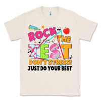 Natural rock the test don't stress! just do your best Classic Tee - JahusDesignShop