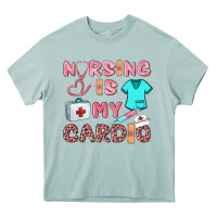 Arona nursing is my cardio Heavy Core Tee - BarkalooDesign