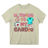 Mossy nursing is my cardio Heavy Core Tee - BarkalooDesign