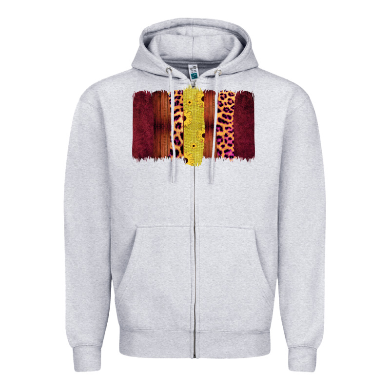 Western Farm Life Brushstrokes Zipper Hoodie by Bettercallsaul | Teevron