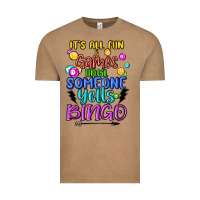 Vintage Coffee bingo Vintage Tee - MaliasSmallBusiness