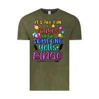Vintage Olive bingo Vintage Tee - MaliasSmallBusiness