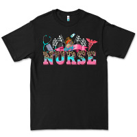 Black nurse with race and oto equipment Premium Tee - AdoDesignShop