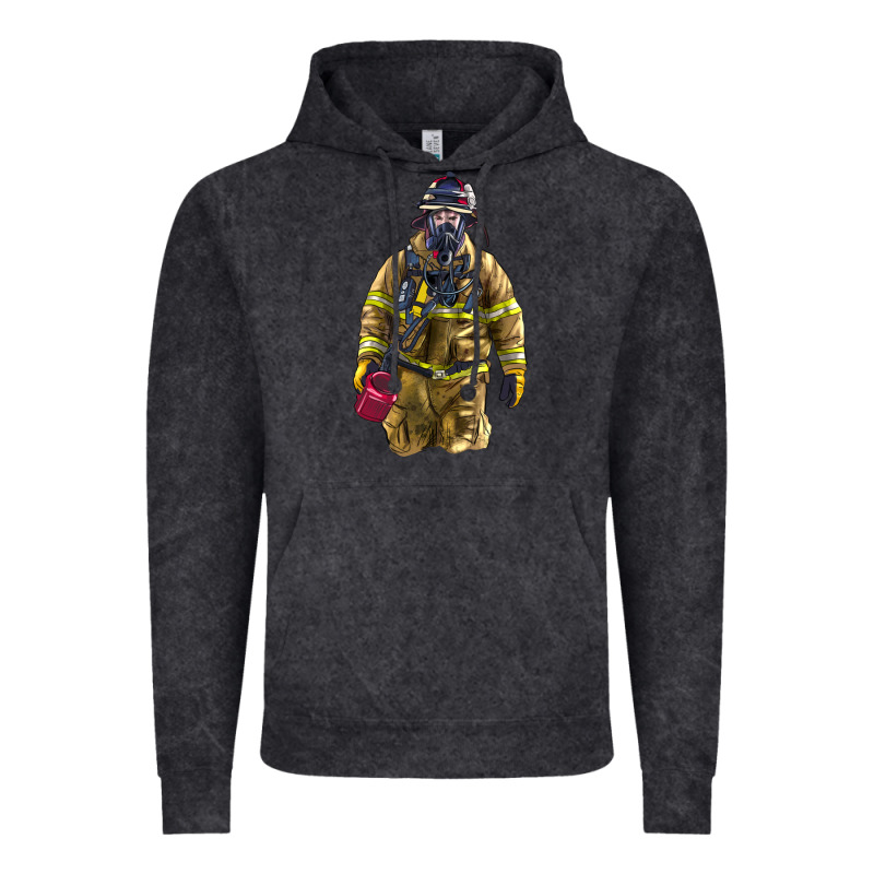 Firefighter Vintage Hoodie by LillyAllenDesigns | Teevron