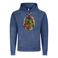 Vintage Denim Firefighter Vintage Hoodie - LillyAllenDesigns