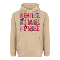 Mushroom Be mine be mine be mine Valentine's Day Heavyweight Hoodie - HowdyJamesFarm
