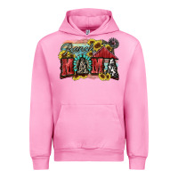 Fuchsia Pink Ranch mama Motthaer's Day Urban Hoodie - FaDigitalArtStudio