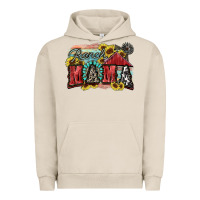 Pigment French Oak Ranch mama Motthaer's Day Urban Hoodie - FaDigitalArtStudio