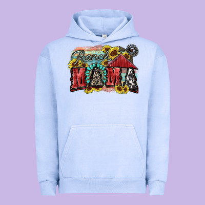 Ranch Mama Motthaer's Day Urban Hoodie Designed By Fadigitalartstudio